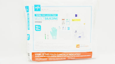 Medline UR0170716Q Urology Total One Layer Tray 16Ft x 10mL